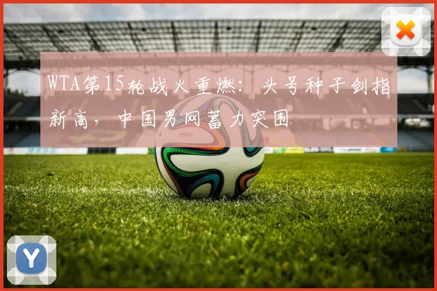 WTA第15轮战火重燃：头号种子剑指新高，中国男网蓄力突围